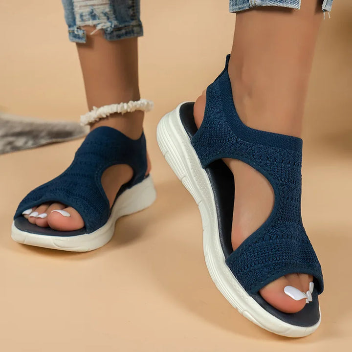 Valentina | Sandales Orthopédiques Sport Bout Ouvert Femme | Confort