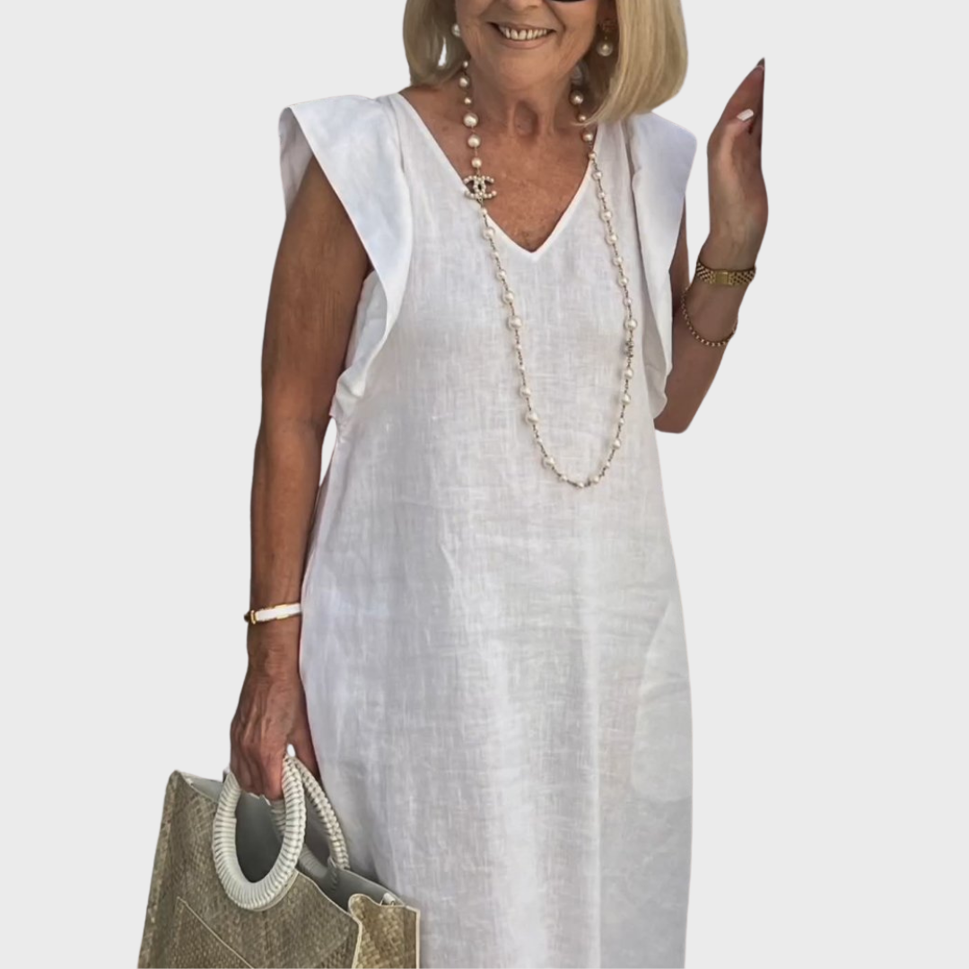 Alexis — Robe Femme Elegante Bleu Fonce, Noire, Kaki Pour Style Confirme