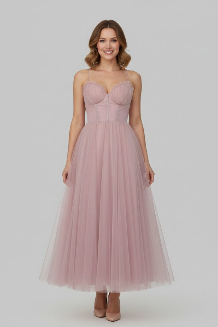 Grace — Robe Femme Elegante Noire, Marron, Rose Pour Style Confirme