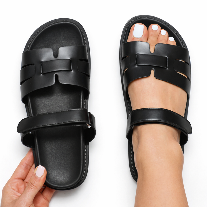 Sandales de Marche Confort Femme Réglables | Soutien Quotidien Orthopédique