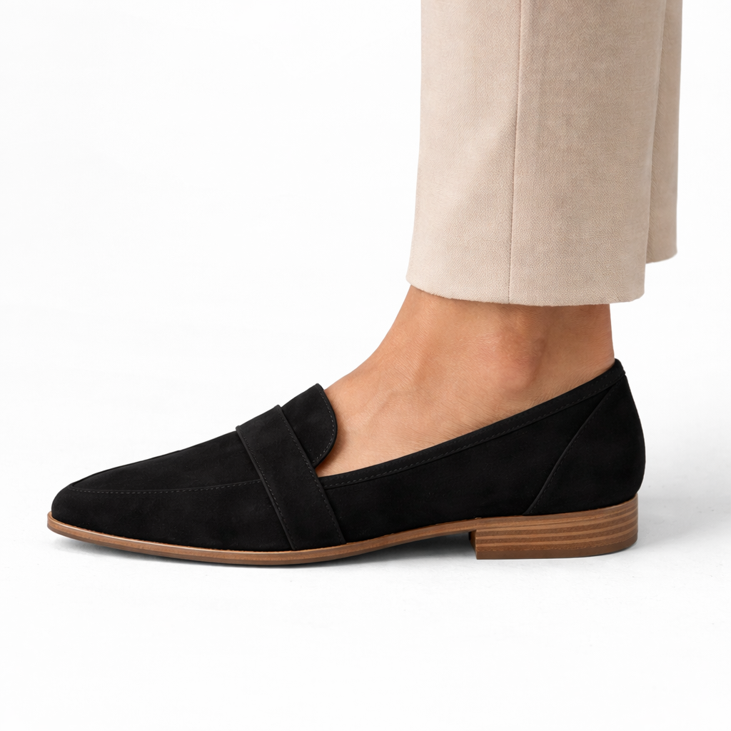 Mocassins Daim Doux Orthopédiques Femme | Élégants Confort Parfait