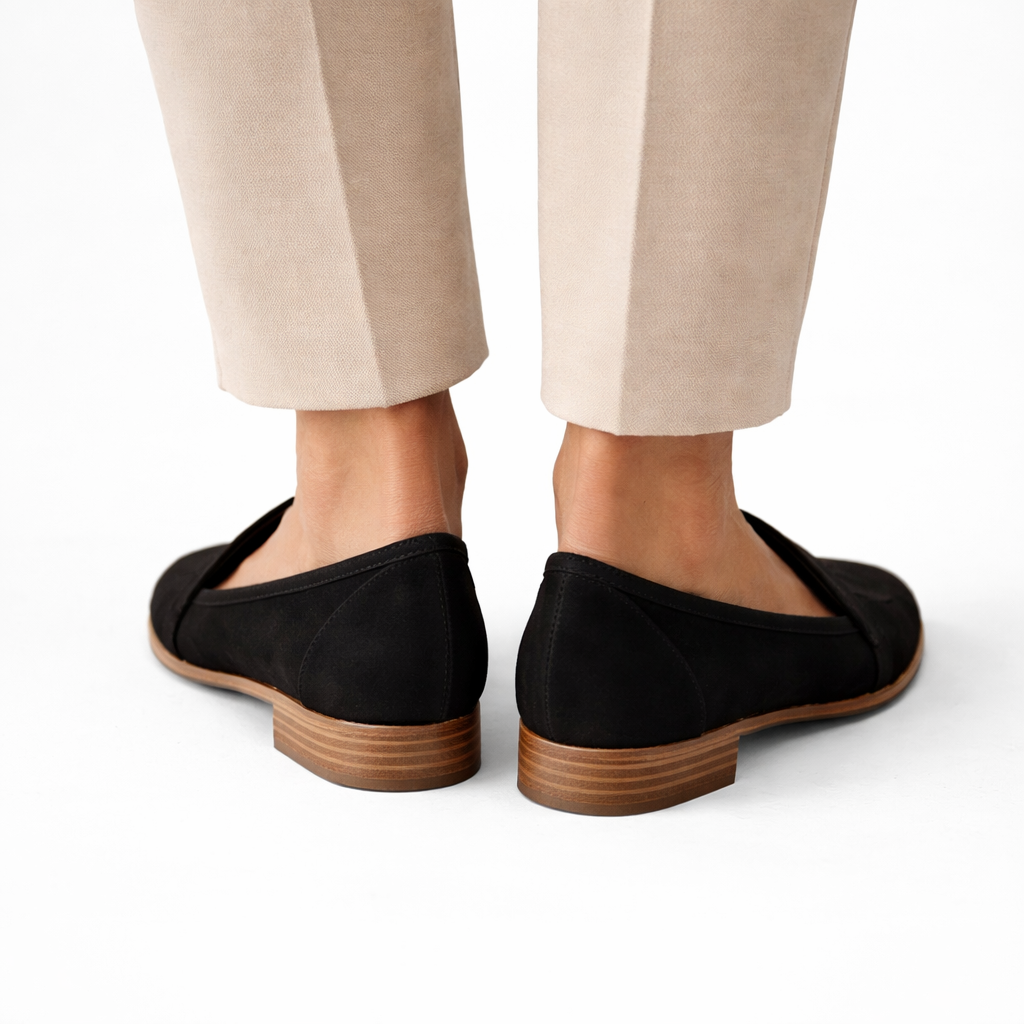 Mocassins Daim Doux Orthopédiques Femme | Élégants Confort Parfait