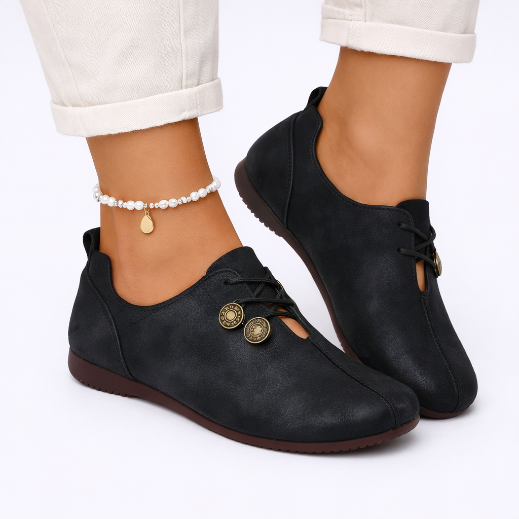 Mocassins Orthopédiques Femme Souples | Confort Soutien Quotidien