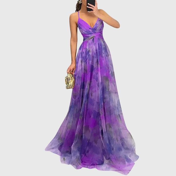 Giselle — La Robe Maxi Florale Qui Explose de Vie