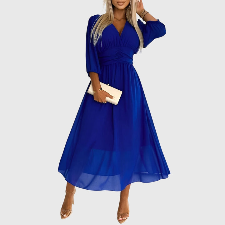 Chloé — Robe Femme Légère Chiffon Soie Pour Élégance Aérienne