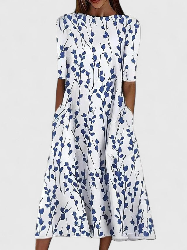 Karelieth — Robe Midi Sophistiquée