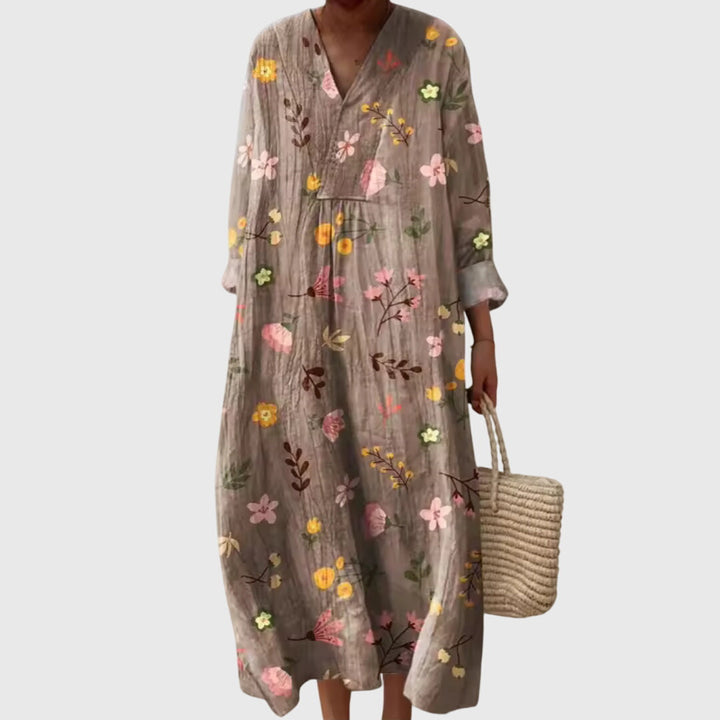 Stephanie — Robe Femme Géométrique Unique Style Moderne