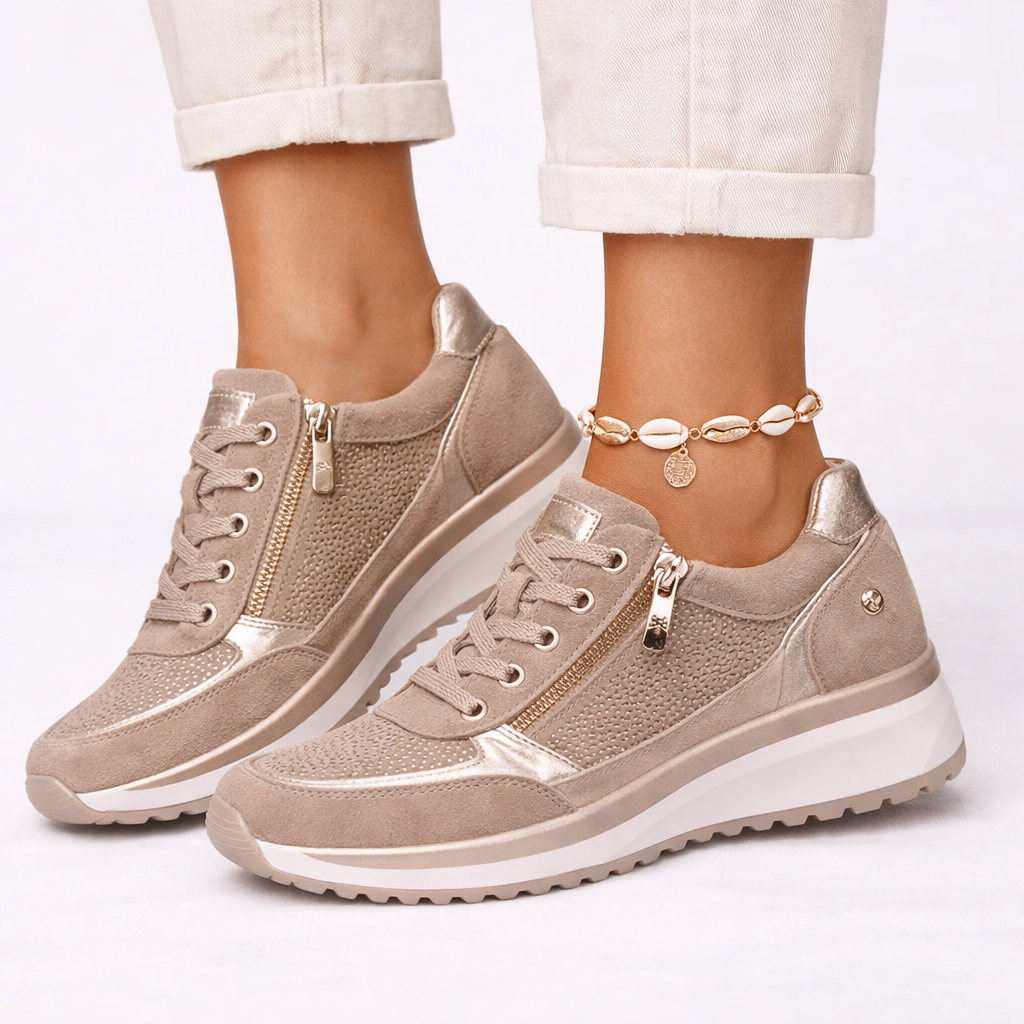 Baskets Orthopédiques Femme Maintien | Confort Marche Quotidienne