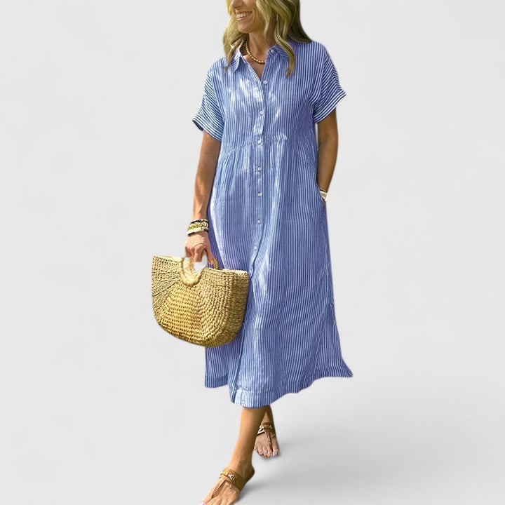 Amara — Robe Femme Confortable et Chic Qui Dure Toute la Journée