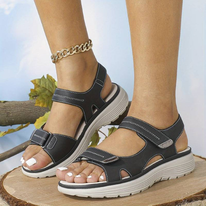 Lucie | Sandales Orthopédiques Sport Plates Femme | Confort Actif