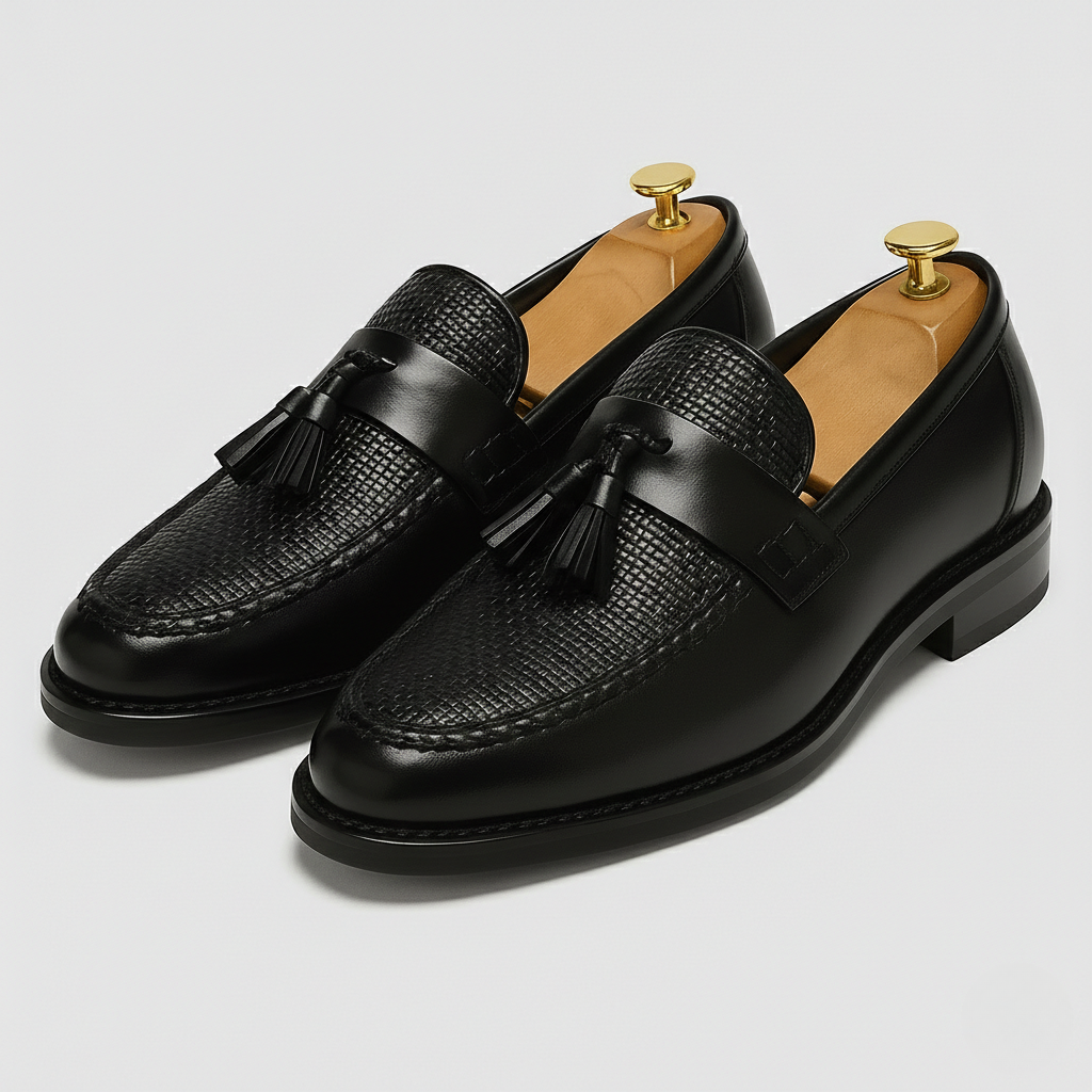 Anatole | Mocassins Selle Glands Cuir Box Calf Homme | Élégance Confort