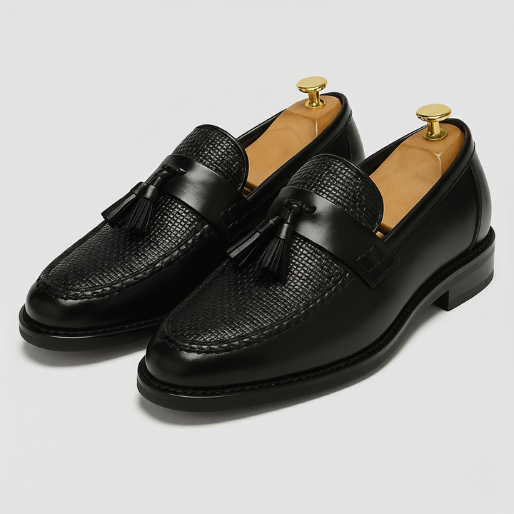 Anatole | Mocassins Selle Glands Cuir Box Calf Homme | Élégance Confort