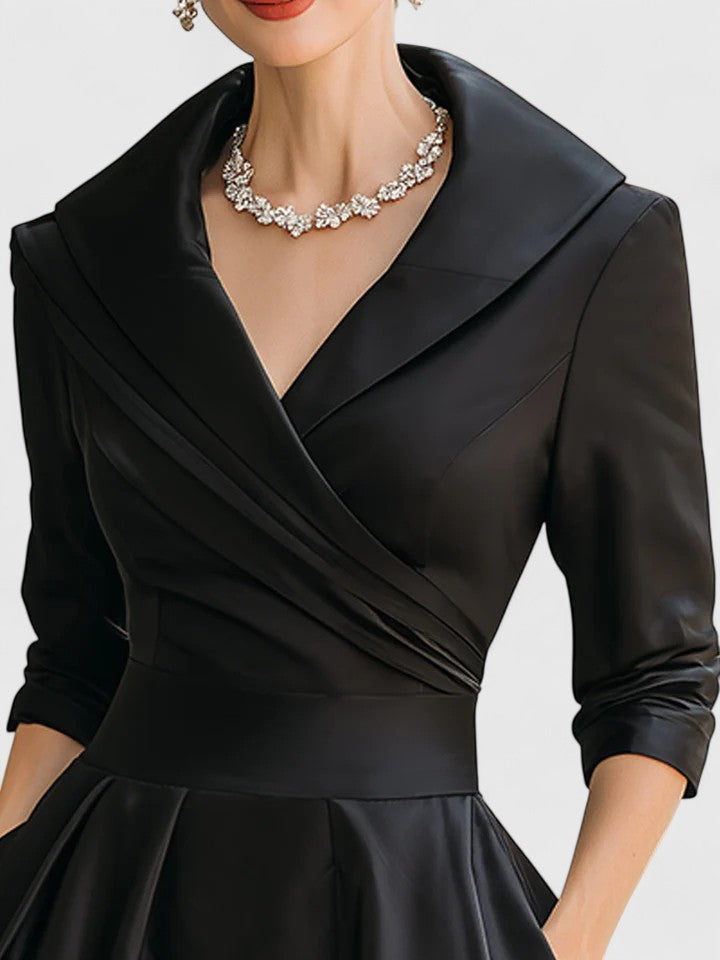 Yan — Robe Midi Élégante Femme