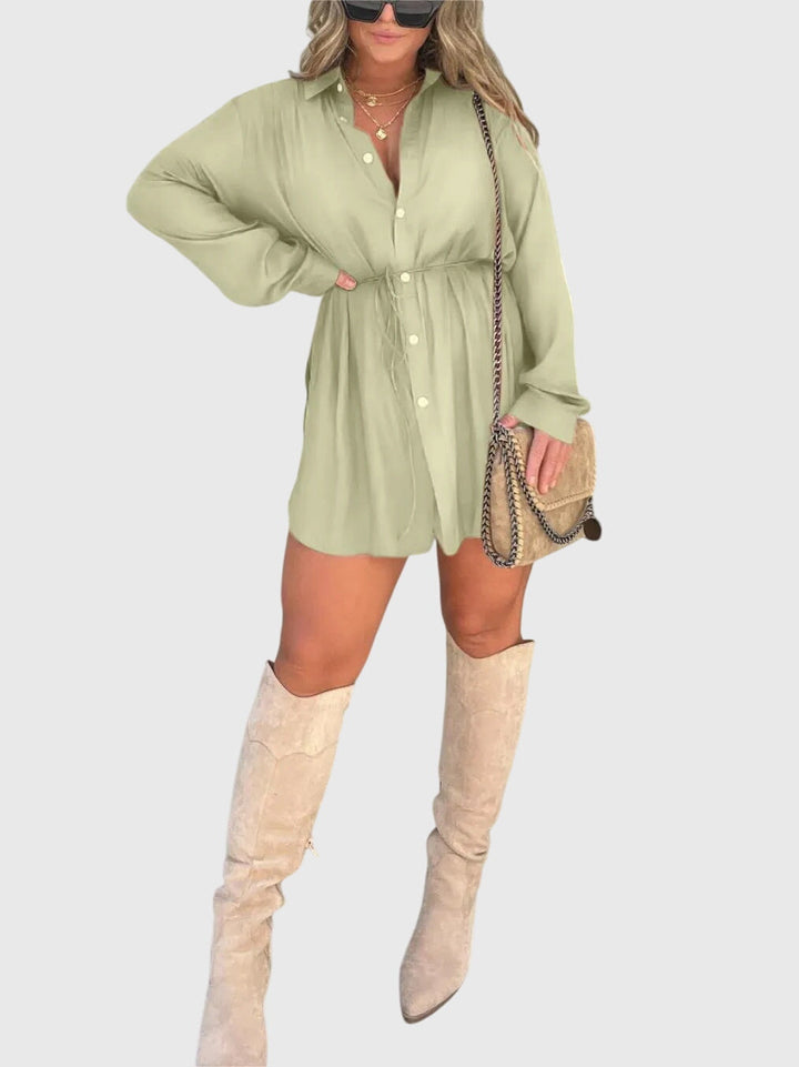 Nova — Robe Combinaison Femme Élégante Rose Bleue Verte Melon
