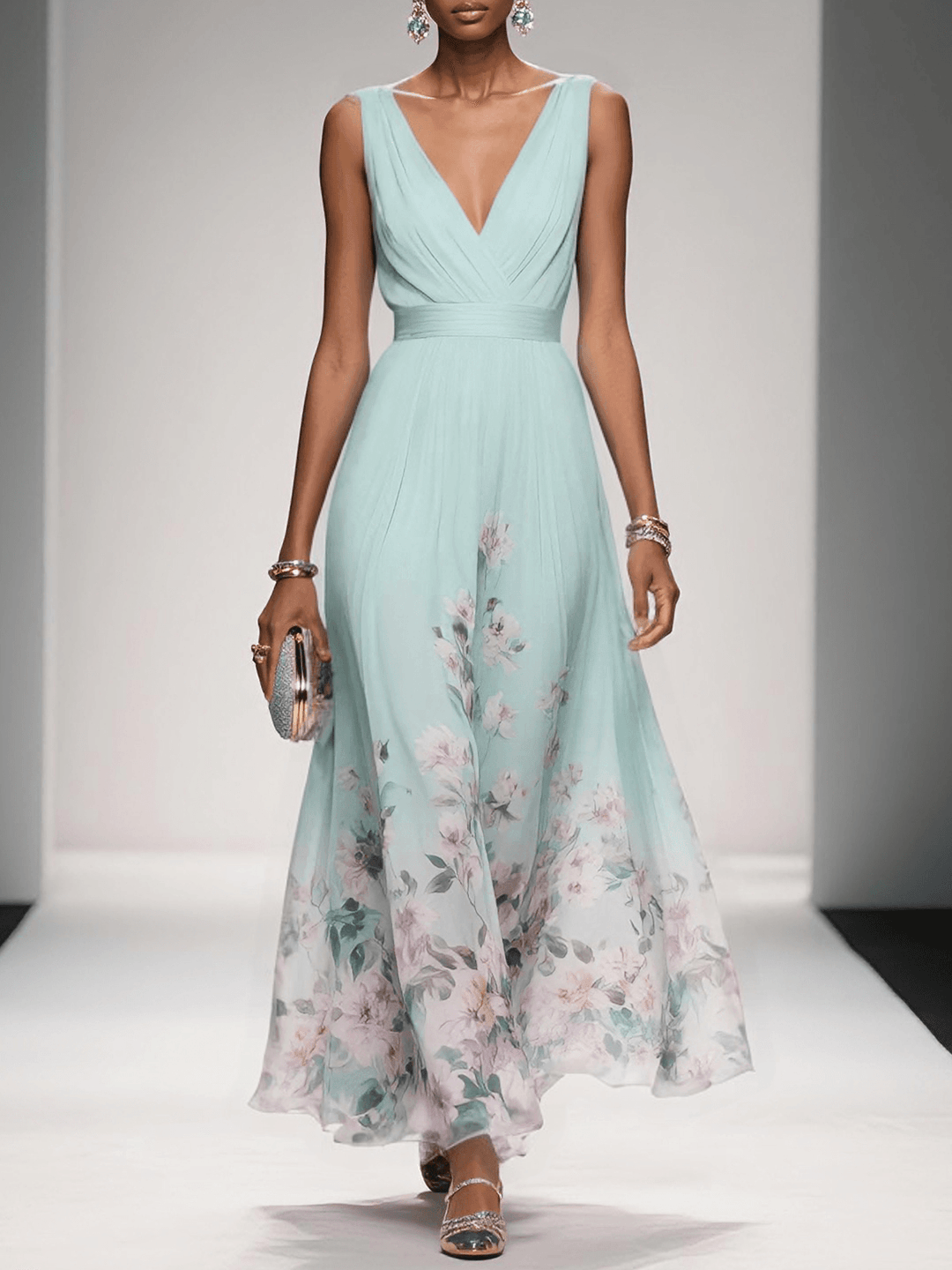 Isabella — La Robe Florale Mariage Qui Vole Poliment la Vedette