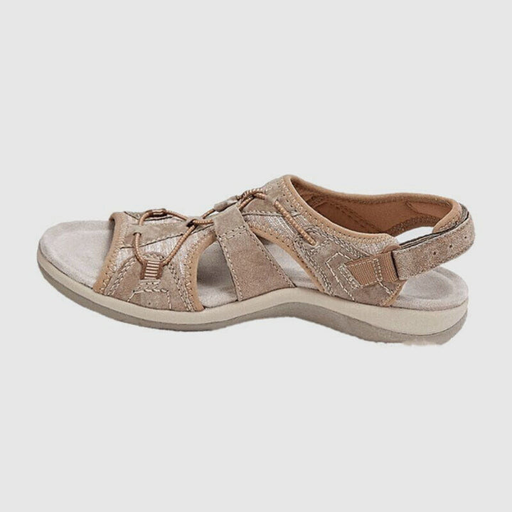 Amélie | Sandales Sport Plates Femme | Confort Marche Quotidienne
