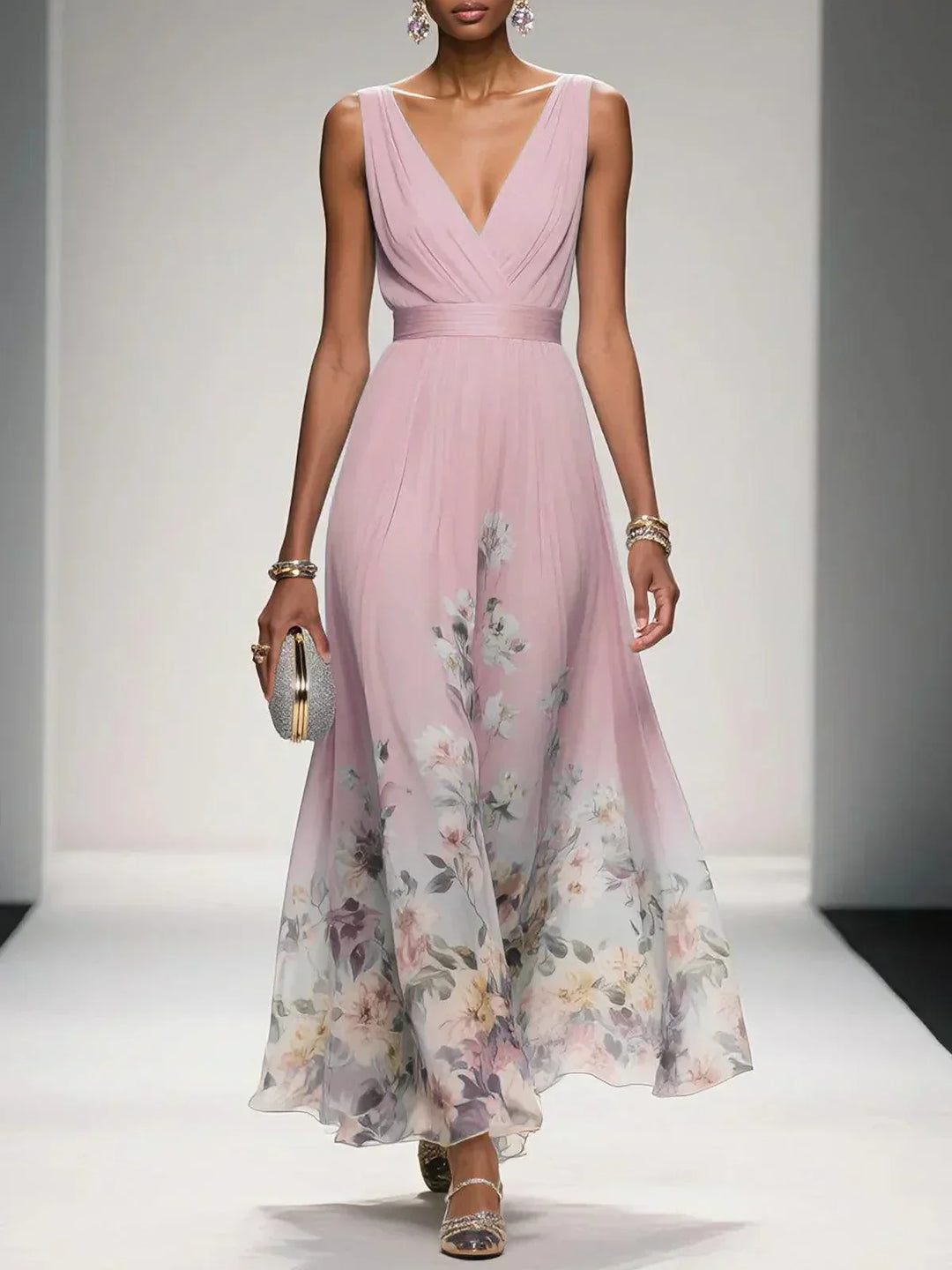 Isabella — La Robe Florale Mariage Qui Vole Poliment la Vedette