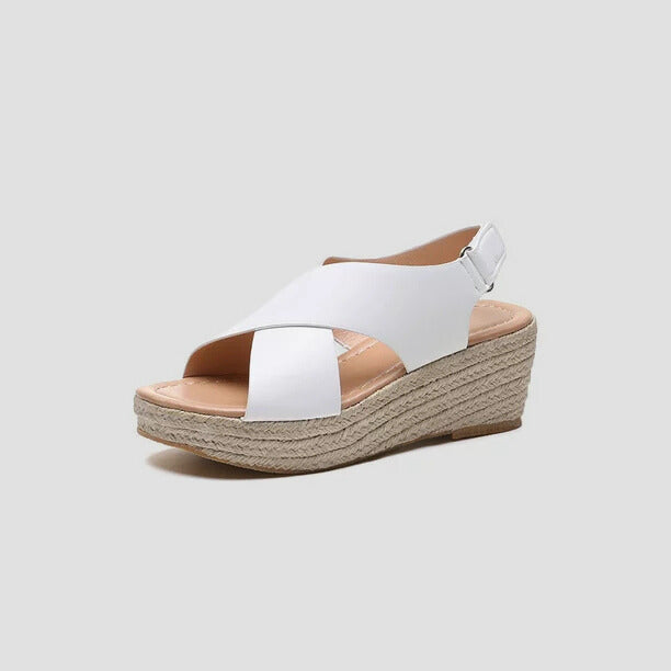 Giulia | Sandales Compensées Été Femme | Confortables Tendance