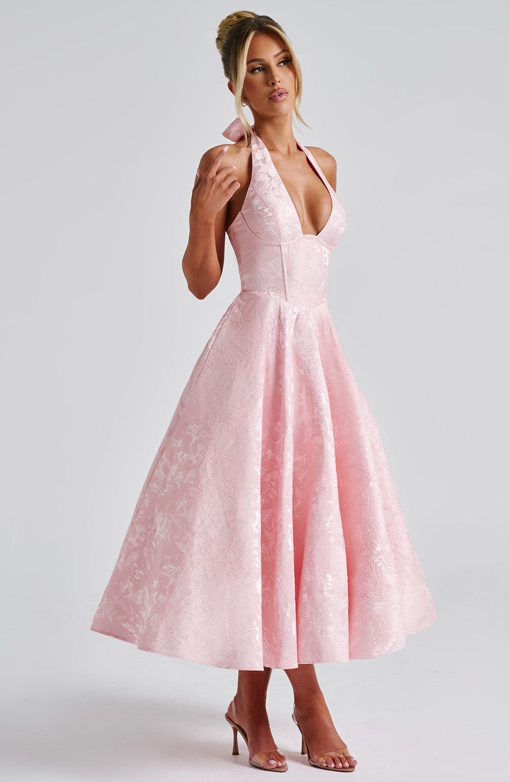 Kimberly — Robe Femme Mariage Blanche, Jaune, Rose Pour Style Confirme