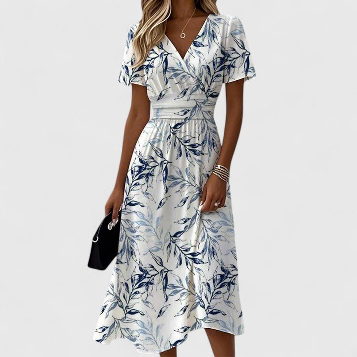 Sophia — Robe Femme Florale Floral White Pour Style Confirme