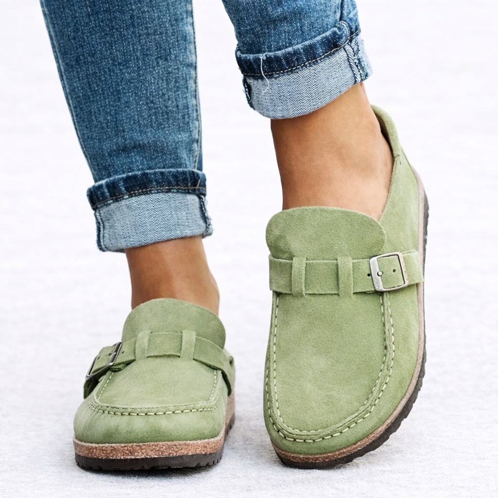 Mocassins Orthopédiques à Enfiler Femme | Marche Confortables