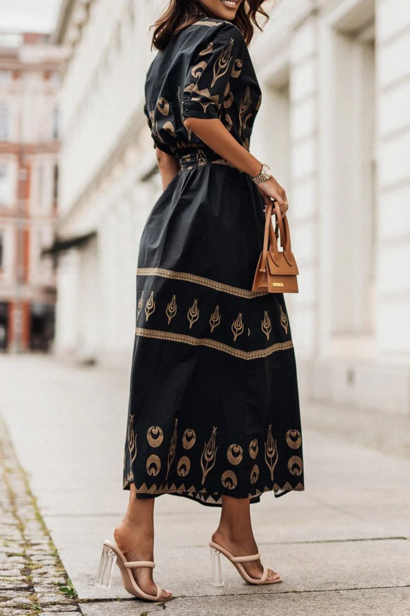 Sarah — Robe Femme Boho Blanche, Noire, Verte Pour Style Confirme