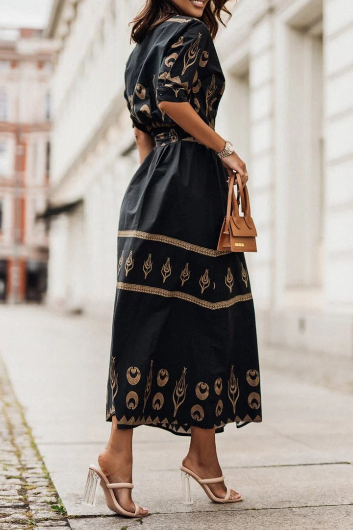 Sarah — Robe Femme Boho Blanche, Noire, Verte Pour Style Confirme