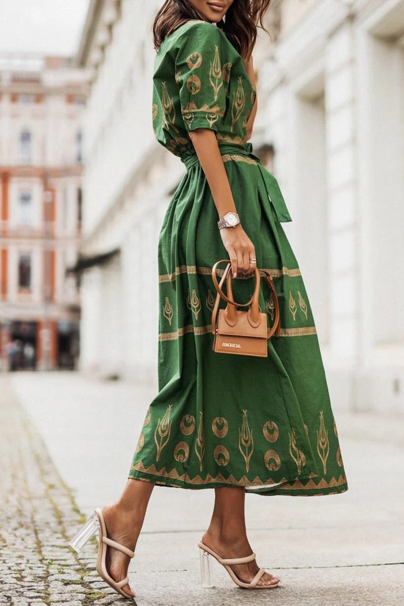 Sarah — Robe Femme Boho Blanche, Noire, Verte Pour Style Confirme
