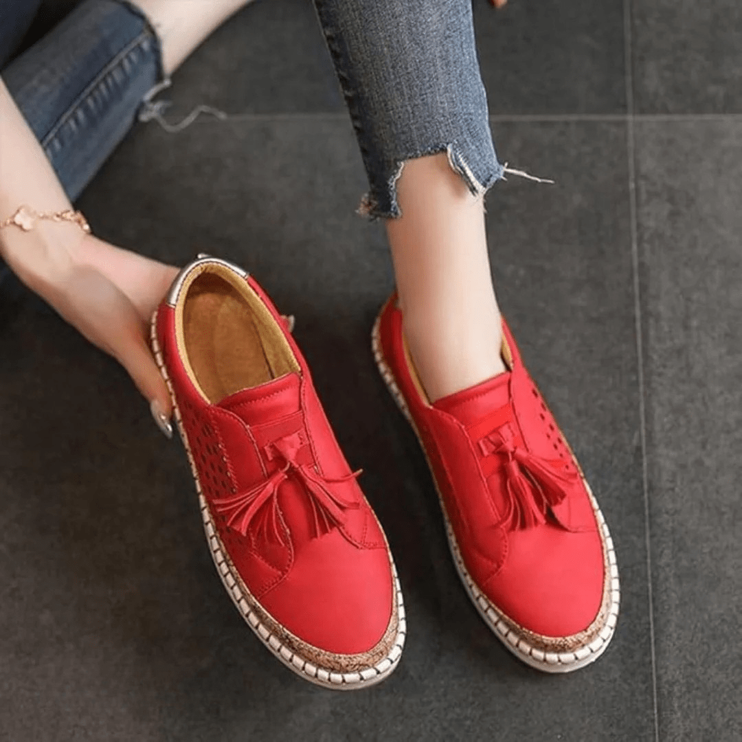 Estelle | Baskets Casual Sans Lacets Femme | Confortables Quotidien