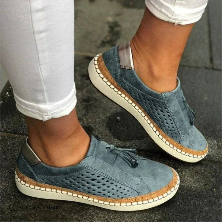 Estelle | Baskets Casual Sans Lacets Femme | Confortables Quotidien