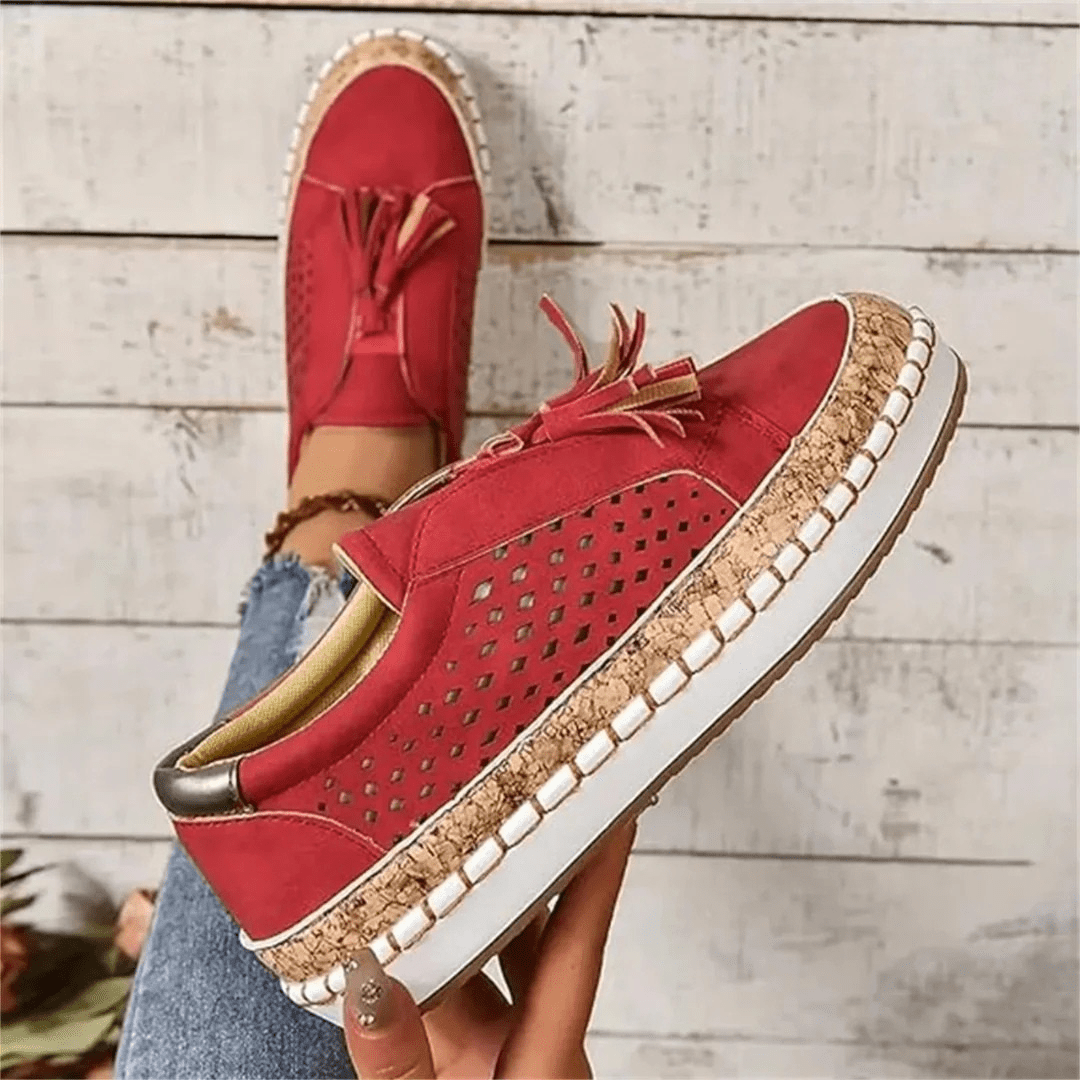 Estelle | Baskets Casual Sans Lacets Femme | Confortables Quotidien
