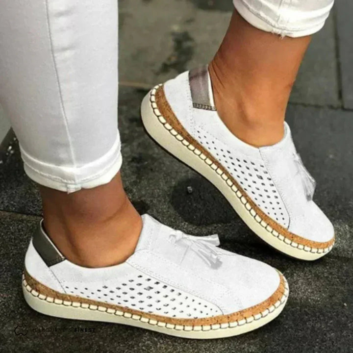 Estelle | Baskets Casual Sans Lacets Femme | Confortables Quotidien