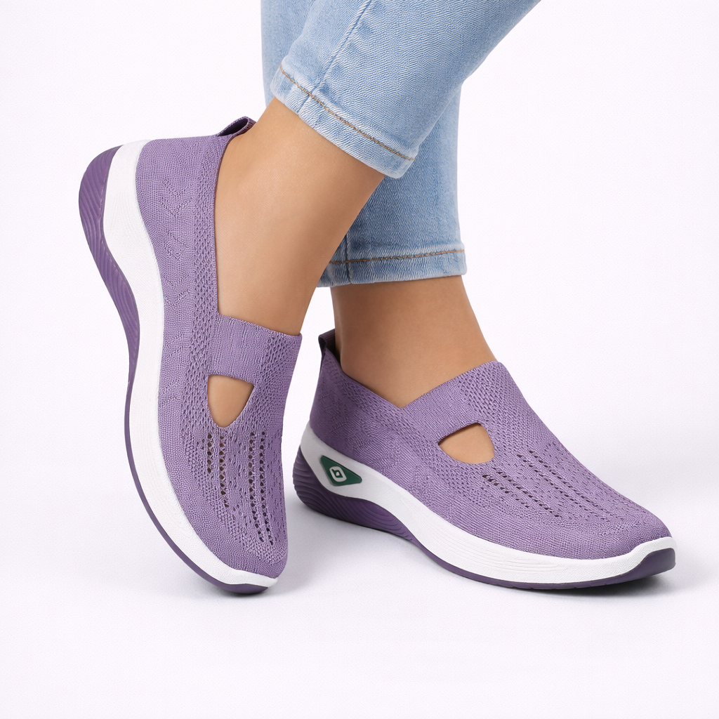 Chaussures Orthopédiques Femme Sans Lacets | Confort Soutien Quotidien