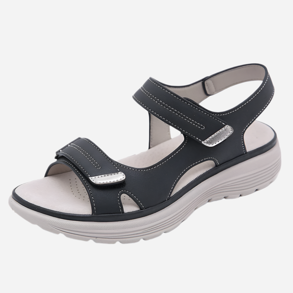 Lucie | Sandales Orthopédiques Sport Plates Femme | Confort Actif