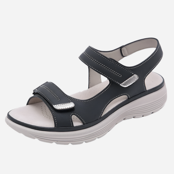 Lucie | Sandales Orthopédiques Sport Plates Femme | Confort Actif