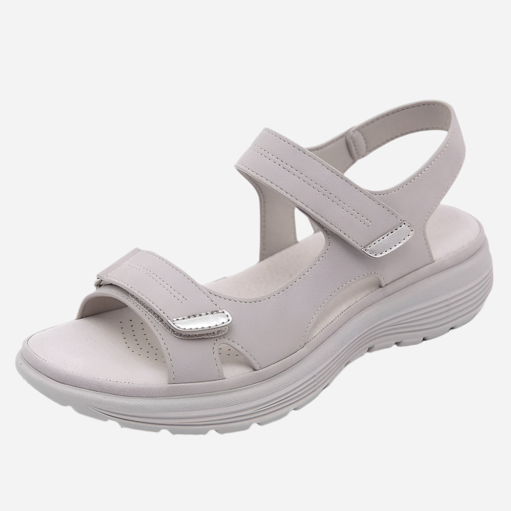 Lucie | Sandales Orthopédiques Sport Plates Femme | Confort Actif