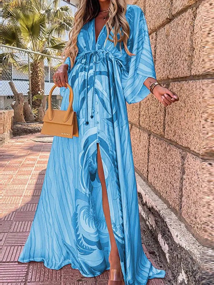 Mia — Robe Femme Elegante Rose Red, Bleue, Light Pink Pour Style Confirme