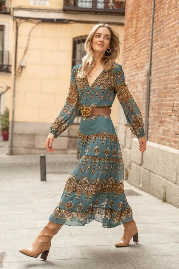 Evelyn — Robe Femme Boho Pour Style Confirme