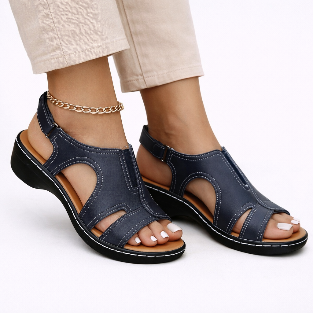 Sandales Confort Maintien Femme | Orthopédiques Quotidiennes