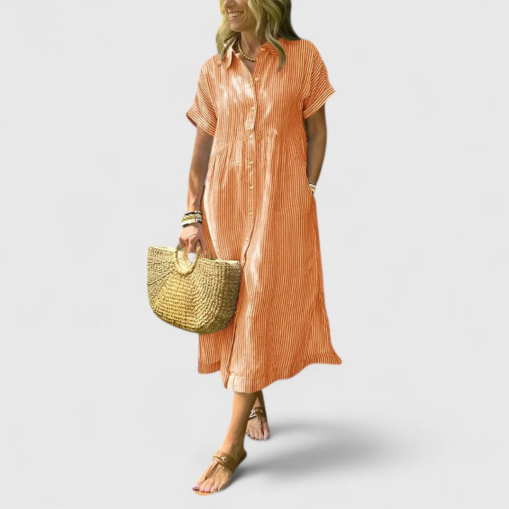 Amara — Robe Femme Confortable et Chic Qui Dure Toute la Journée