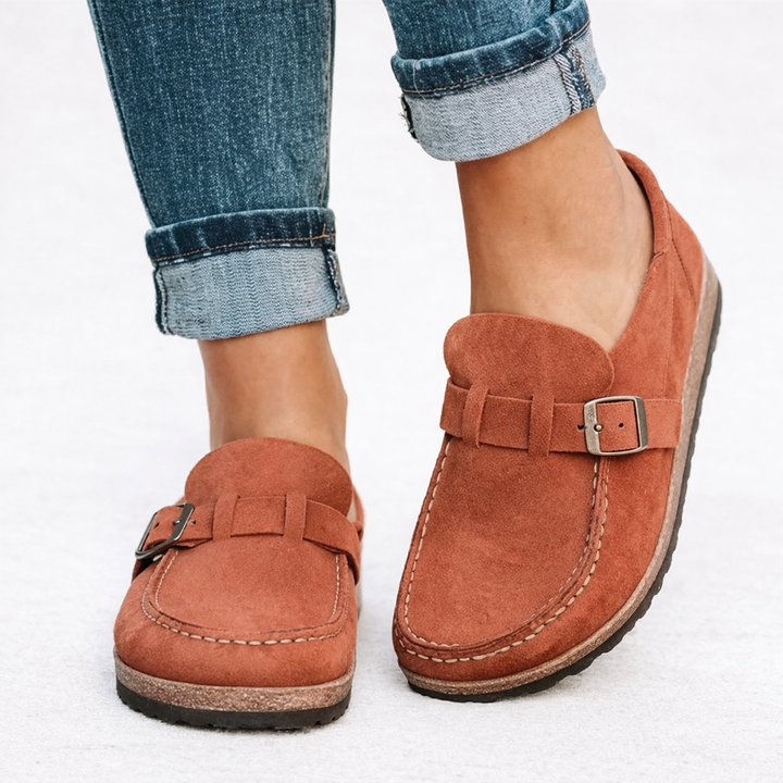 Mocassins Orthopédiques à Enfiler Femme | Marche Confortables