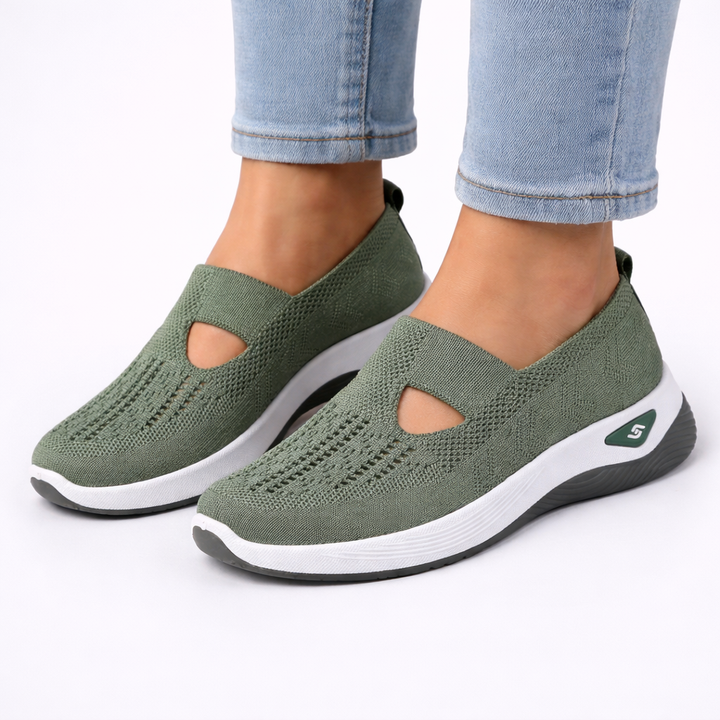 Chaussures Orthopédiques Femme Sans Lacets | Confort Soutien Quotidien