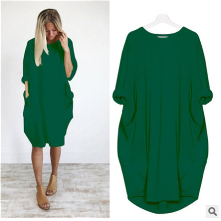 Chloe — Robe Femme Grande taille Noire Elegante