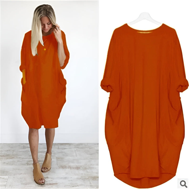 Chloe — Robe Femme Grande taille Noire Elegante