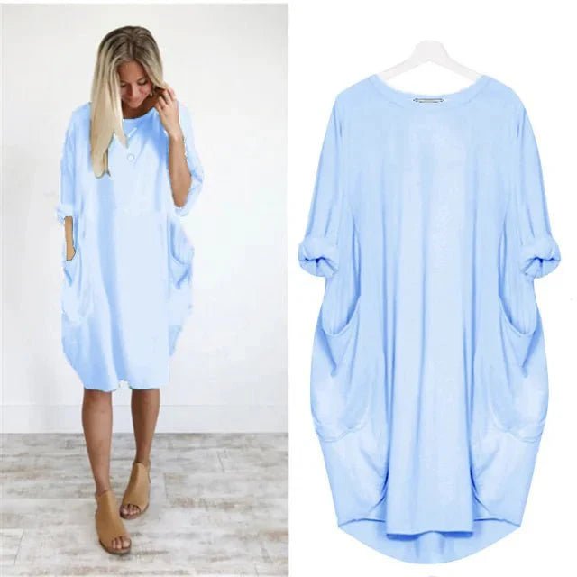 Chloe — Robe Femme Grande taille Noire Elegante
