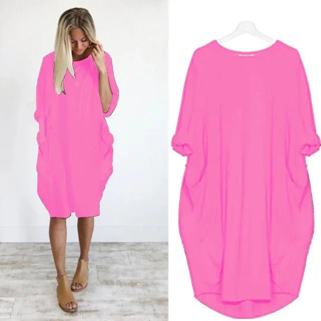 Chloe — Robe Femme Grande taille Noire Elegante