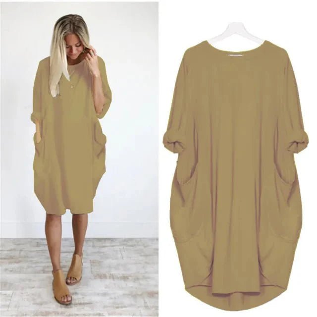 Chloe — Robe Femme Grande taille Noire Elegante