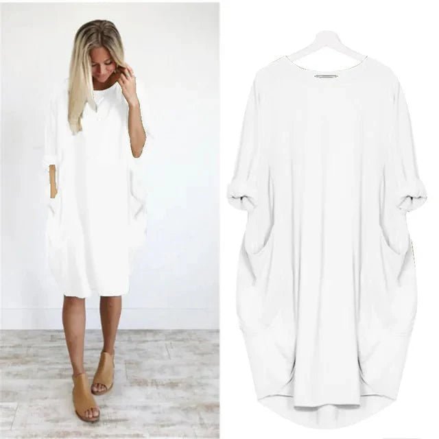 Chloe — Robe Femme Grande taille Noire Elegante