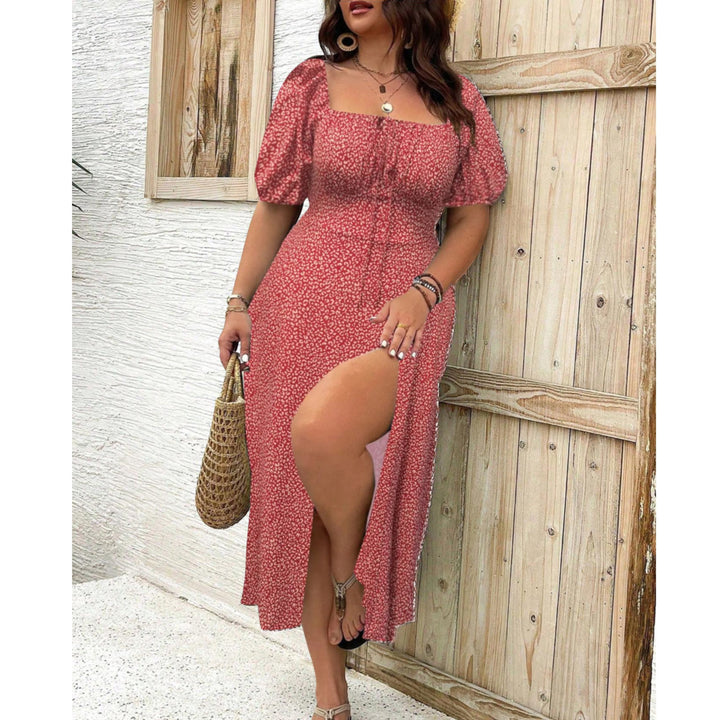 Mia — Robe Femme Grande taille Noire, Rose Red, Jaune Pour Style Confirme