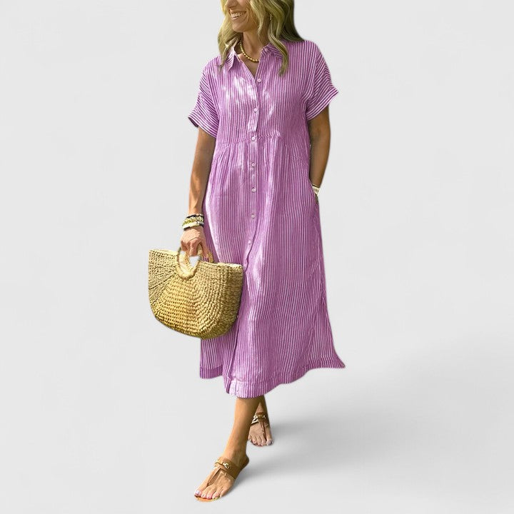 Amara — Robe Femme Confortable et Chic Qui Dure Toute la Journée